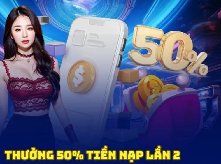 Tăng 50% Vốn Cược Với Khuyến Mãi Nạp Lần 2 Tại Xoso66 1 Tăng 50% Vốn Cược Với Khuyến Mãi Nạp Lần 2 Tại Xoso66